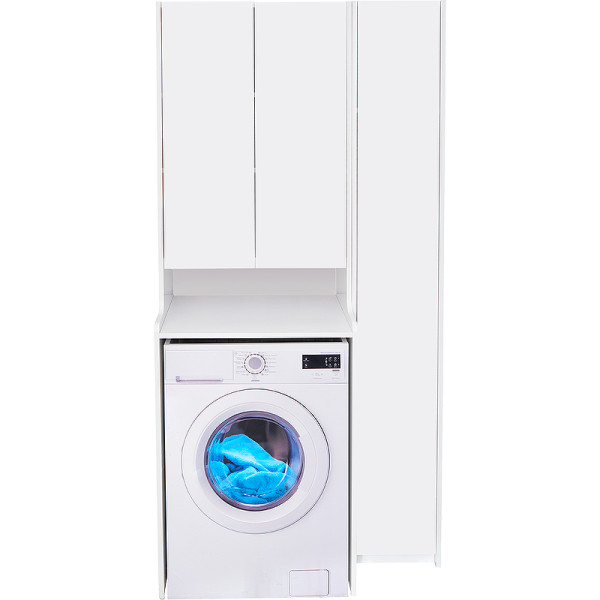 Пенал напольный Aquaton Лондри узкая для швабры, ширина 312 (1A260603LH010)