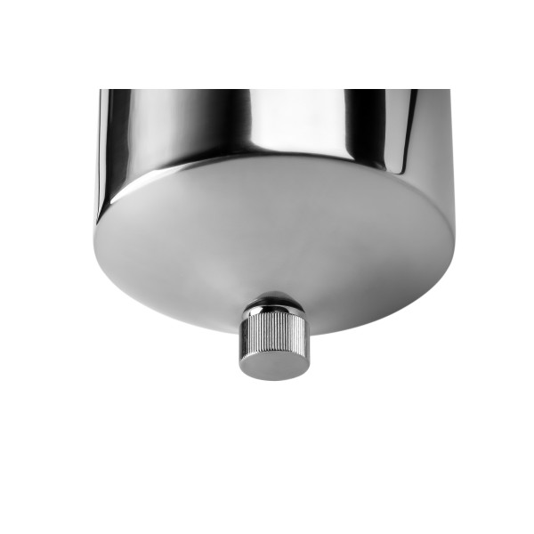 Фильтр колбовый Гейзер Тайфун 1" 10ВВ со сливом (нержавеющая сталь, с универсальным картриджем для холодной и горячей воды) (32066)