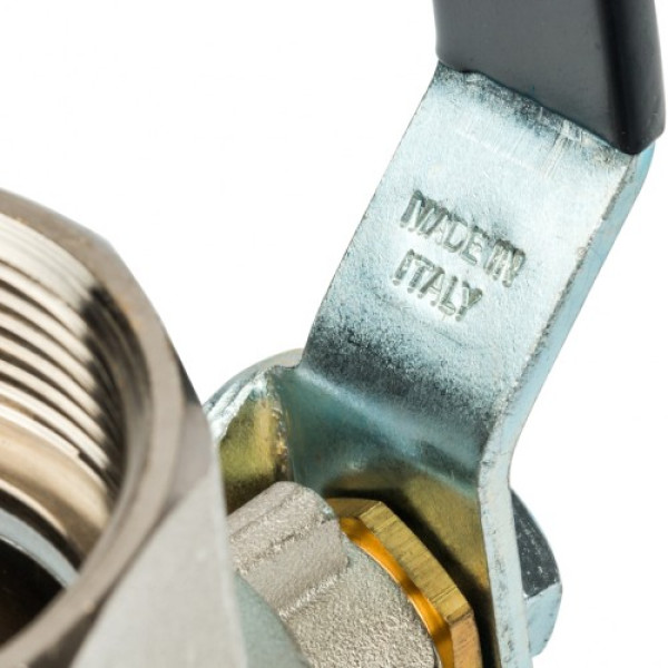 Кран 2" ВН шаровый Stout (черная ручка, полнопроходной) SVB-0003-000050