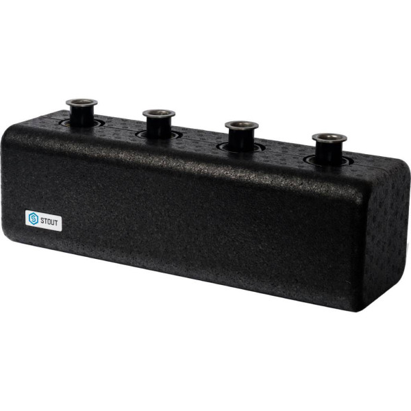 Коллектор 2 отв. с гидравлическим разделителем Stout DN 25 (SDG-0018-004002) Коллектор 2 отв. с гидравлическим разделителем Stout DN 25 (SDG-0018-004002)