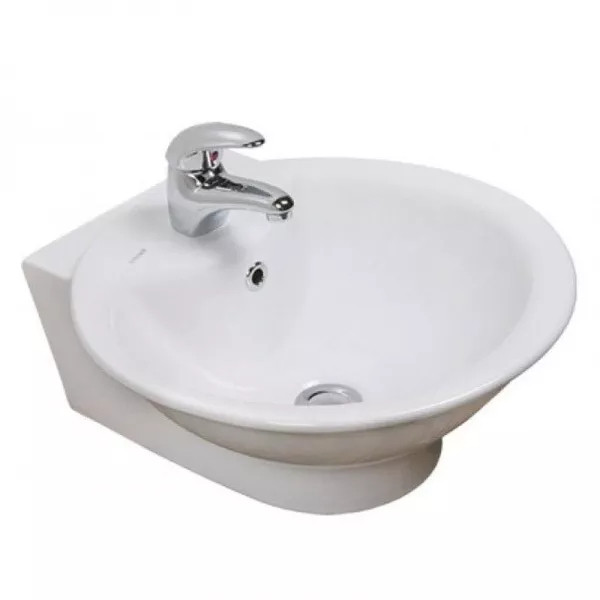 Раковина накладная Creavit Trump 46x46 белая (TP247-00CB00E-0000)