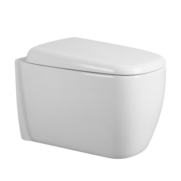 Унитаз подвесной Abber Bequem 360x520x350 белый (AC1217)