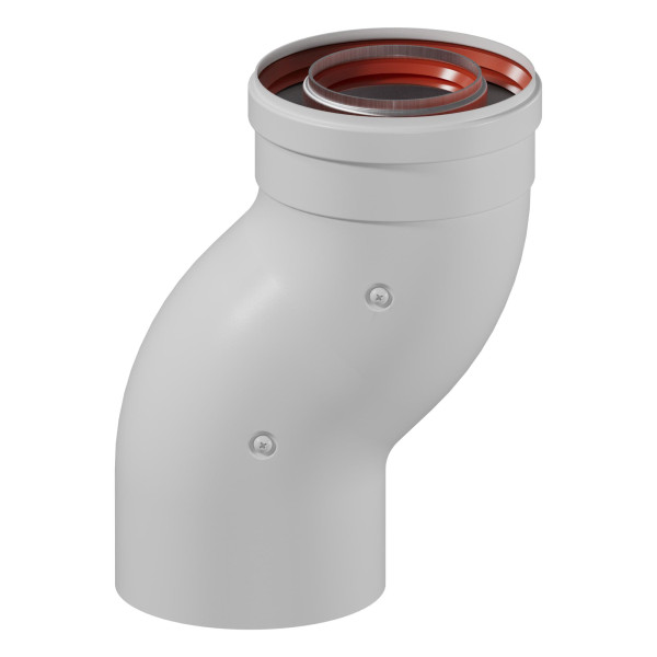 Отвод Okseler S-образный D60/100 (oks01486) Отвод Okseler S-образный D60/100 (oks01486)