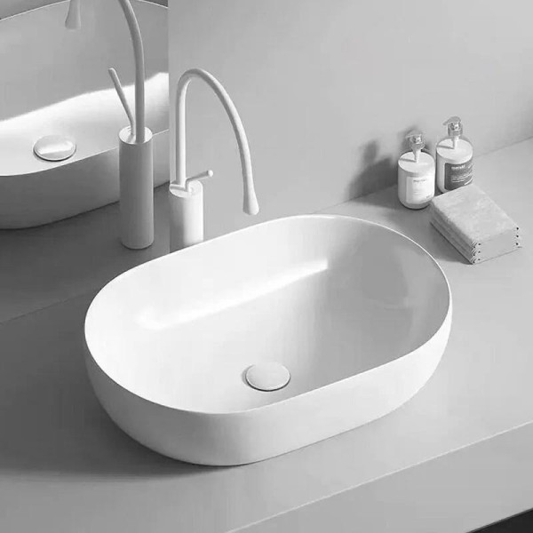 Раковина накладная RGW GS-82 36x49x135 белая (812182-1)