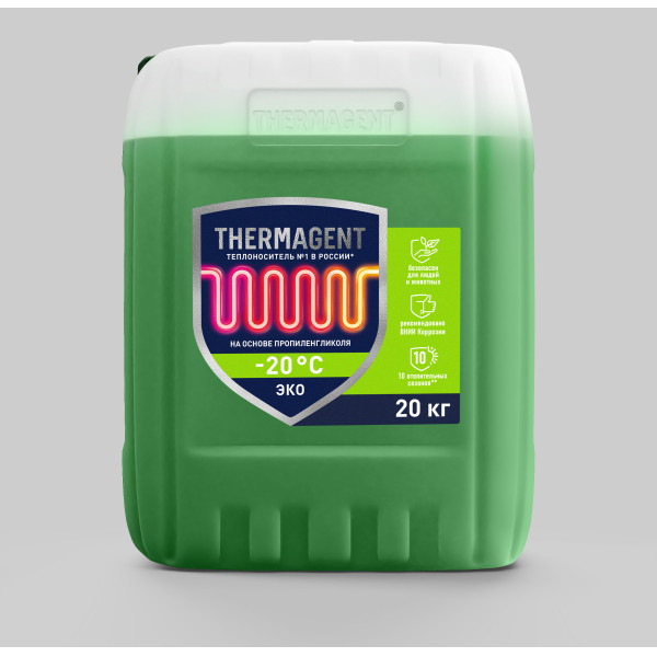 Теплоноситель Thermagent Eko-20 20 кг (пропиленгликоль) (TA 145646) Теплоноситель Thermagent Eko-20 20 кг (пропиленгликоль) (TA 145646)