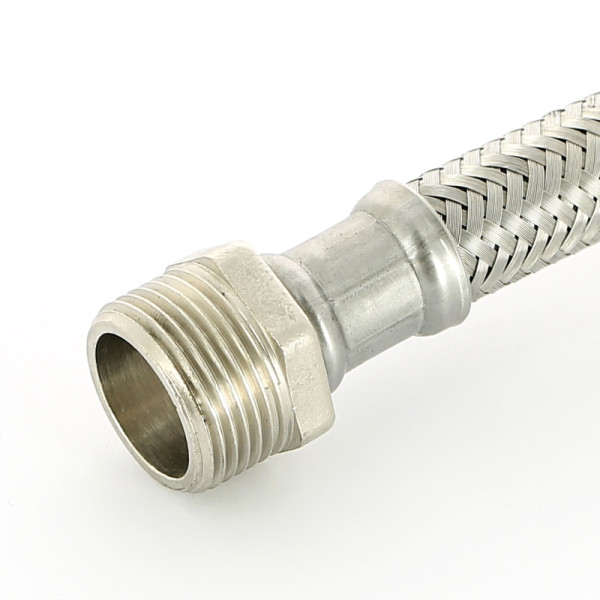 Подводка гибкая для воды Uni-Fitt 800 мм 3/4" НВ DN 13 оплётка из нерж. стали (509S3008)