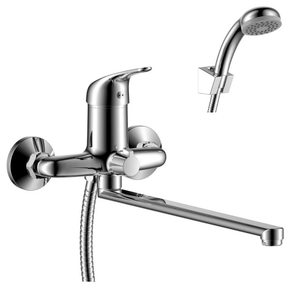 Смеситель для ванны и душа Rossinka Y40-32 с душевым комплектом (Y40-32)