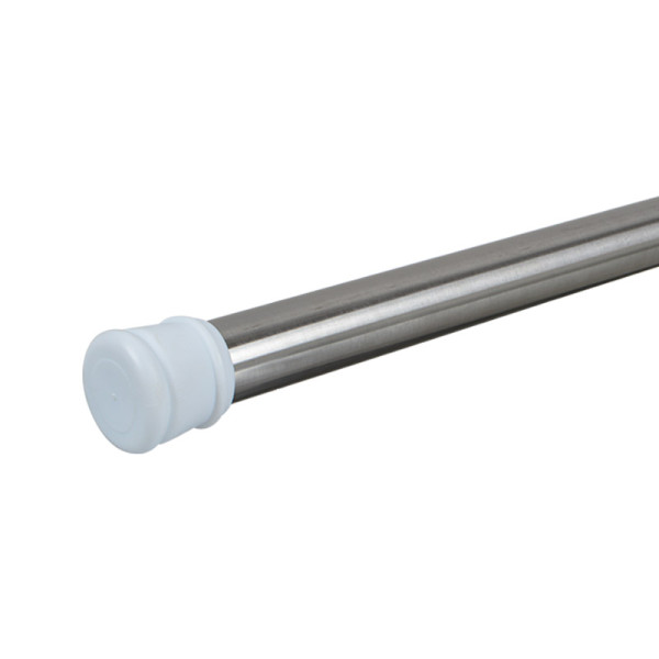 Карниз для ванны Melodia 110-200см SS хром д.22/25мм ELITE (Mcr-00010BL)