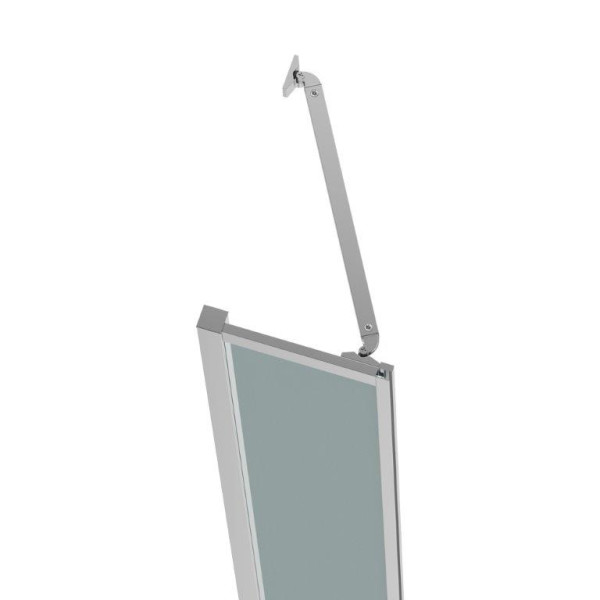 Душевой уголок BelBagno Luce 130x100x195 стекло прозрачное, профиль хром (LUCE-AH-21-130/100-C-Cr)