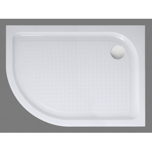 Душевой поддон BelBagno Tray 100х80х15 (TRAY-BB-RH-100/80-550-15-W-R)