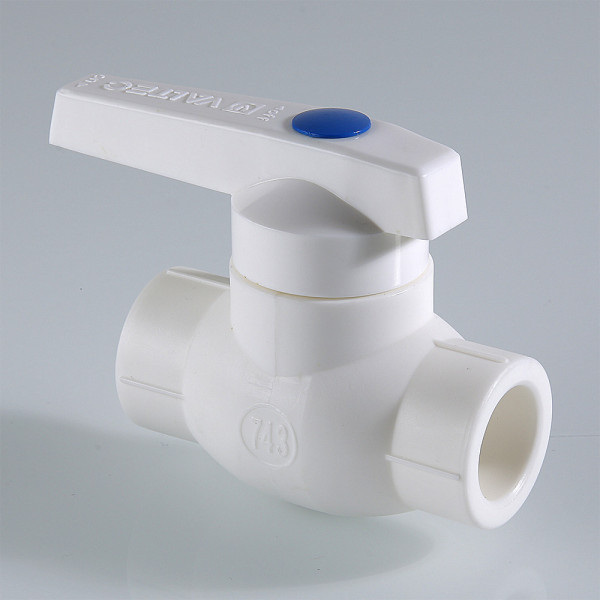 Кран шаровой PP-R 32 мм Valtec (белый) VTp.743.0.032 Кран шаровой PP-R 32 мм Valtec (белый) VTp.743.0.032