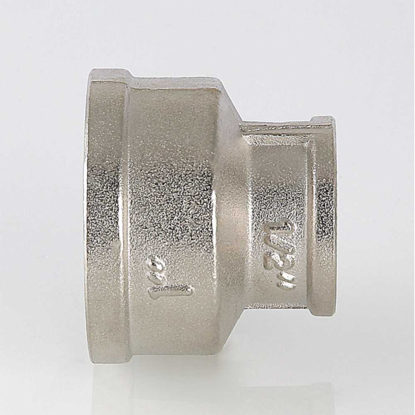Муфта переходная 3/4"х1" ВВ Valtec (никель) (VTr.240.N.0605)