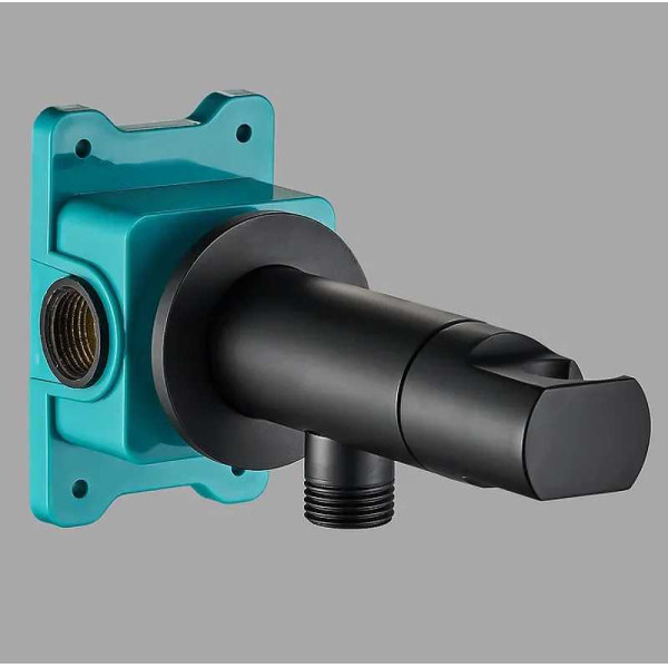 Гигиенический душ со смесителем ALMAes Agata Черный матовый (AL-877-05) Гигиенический душ со смесителем ALMAes Agata Черный матовый (AL-877-05)