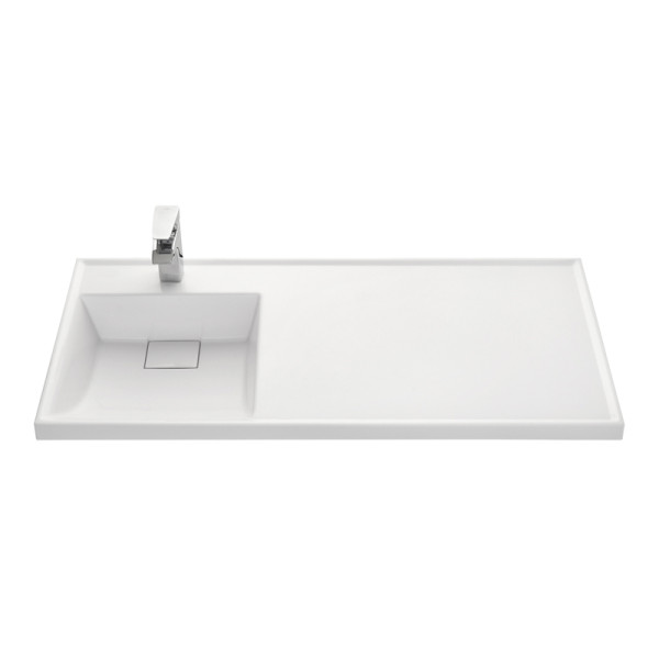 Раковина мебельная Aquaton 105x50x15 белая (1A72833KLH01L) Раковина мебельная Aquaton 105x50x15 белая (1A72833KLH01L)