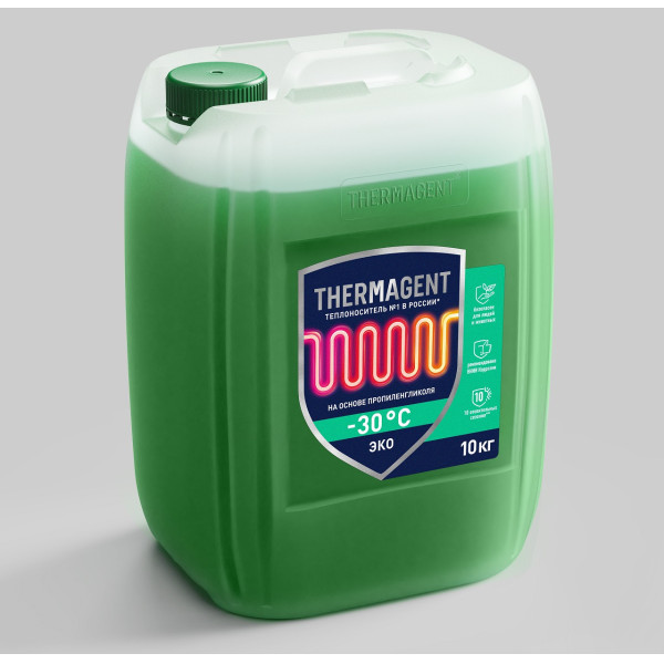 Теплоноситель Thermagent Eko-30 10 кг (пропиленгликоль) (TA 602270) Теплоноситель Thermagent Eko-30 10 кг (пропиленгликоль) (TA 602270)