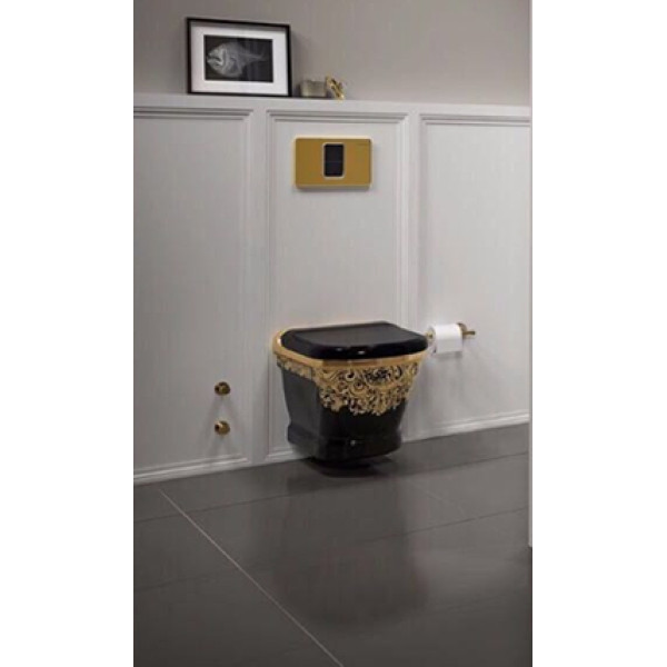 Клавиша смывная Creavit золотой (FP8001.04)