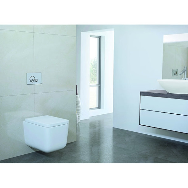 Клавиша смывная Oli Globe хром матовый (152951) Клавиша смывная Oli Globe хром матовый (152951)