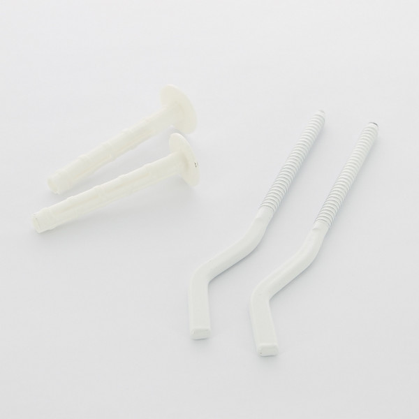 Кронштейн Uni-Fitt штыревой 7х170 мм плоский эмалированный с дюбелем комплект 2 шт. Кронштейн Uni-Fitt штыревой 7х170 мм плоский эмалированный с дюбелем комплект 2 шт.