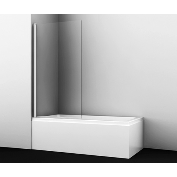 Шторка на ванну WasserKRAFT Berkel 48P01-80 80х140 стекло прозрачное Шторка на ванну WasserKRAFT Berkel 48P01-80 80х140 стекло прозрачное