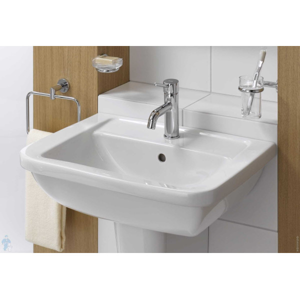 Раковина подвесная Vitra Form 300 550х475 с пьедесталом (9602B003-7650) Раковина подвесная Vitra Form 300 550х475 с пьедесталом (9602B003-7650)