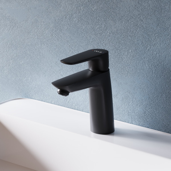 Смеситель для раковины Dorff Prime New черный (D40102122)