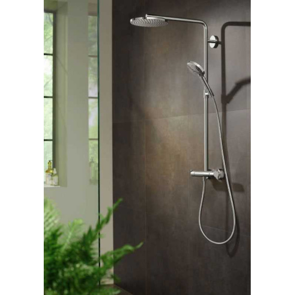 Система душевая Hansgrohe Raindance Select S 240 1j PowderRain Showerpipe (27633670)