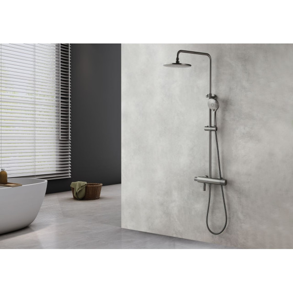 Смеситель для душа lemark Bronx графит (LM3772GM) Смеситель для душа lemark Bronx графит (LM3772GM)
