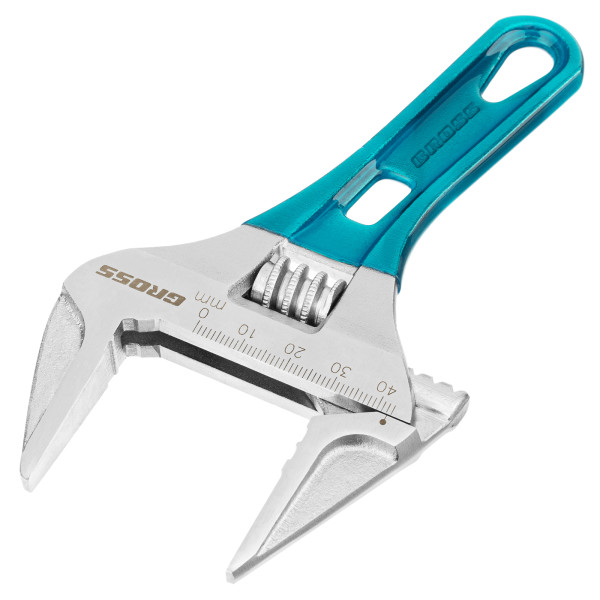 Ключ разводной 160 мм Gross (CrV, укороченная ручка) (15566) Ключ разводной 160 мм Gross (CrV, укороченная ручка) (15566)