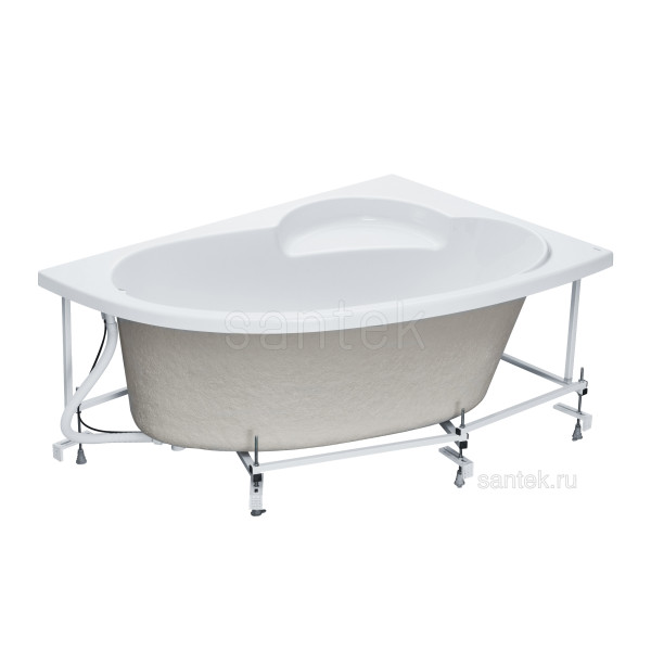 Каркас для ванны Santek Шри-Ланка 150*100 L c слив-переливом 1WH302396