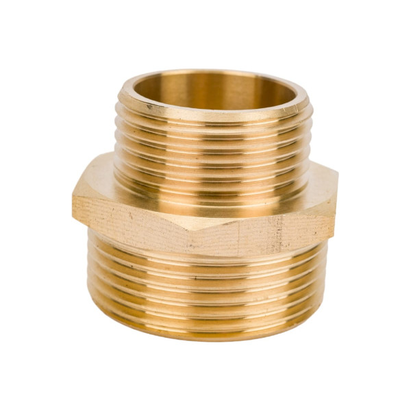 Ниппель переходной 1 1/4"*1" Unipump (латунь) (35762) Ниппель переходной 1 1/4"*1" Unipump (латунь) (35762)
