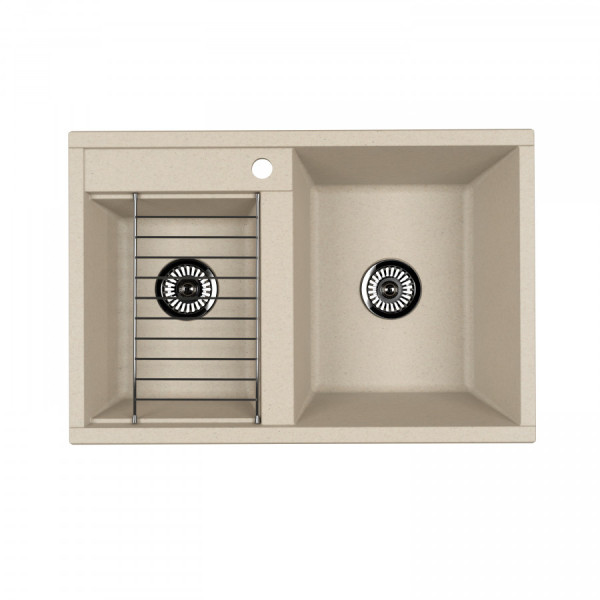 Мойка для кухни врезная Aquaton Делия 78 520x780x218 шампань (1.A723.1.32D.E29.0) Мойка для кухни врезная Aquaton Делия 78 520x780x218 шампань (1.A723.1.32D.E29.0)