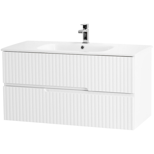 Тумба подвесная Cezares Duet 77x50 Bianco Lucido (DUET-80-2C-SO-BL)