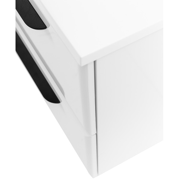Тумба подвесная Cezares Eco 75x50 Bianco Lucido (ECO-75-2C-SO-BL)