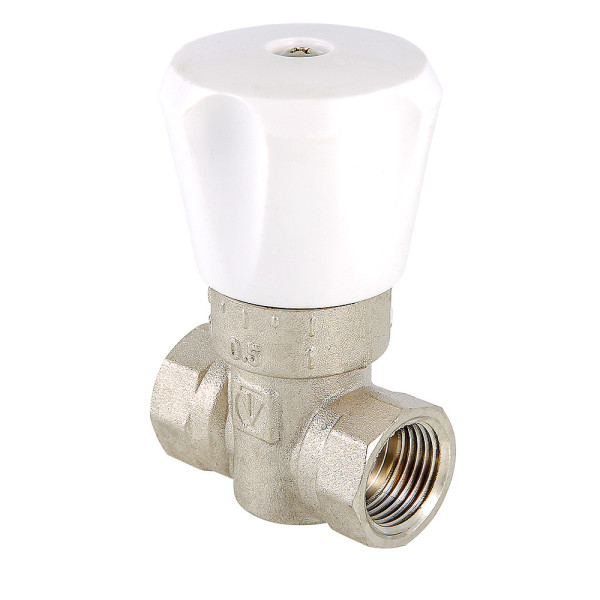 Клапан двойной регулировки прямой 1/2" Valtec VT.004.N КРДП (VT.004.N.04)