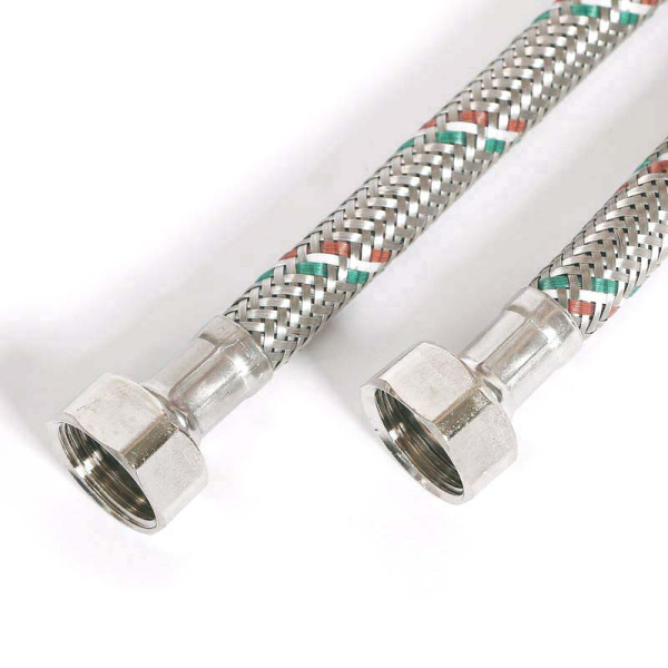 Подводка гибкая Uni-Fitt 300 мм 1/2" ВВ DN 8 оплётка из нерж. стали (500S2003)