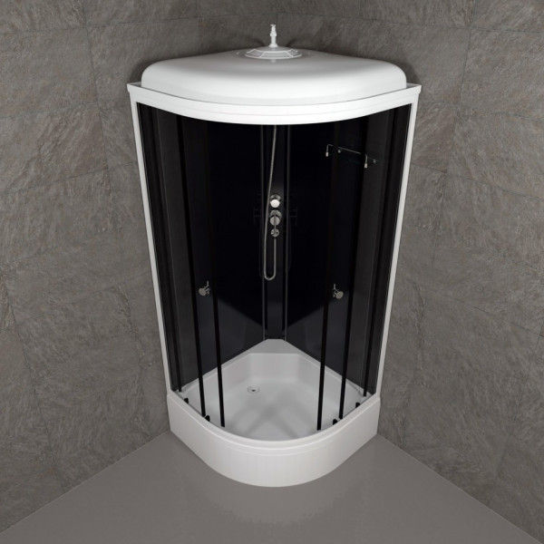 Душевая кабинаTriton Топ 88x88 стекло прозрачное, профиль белый (DK367)