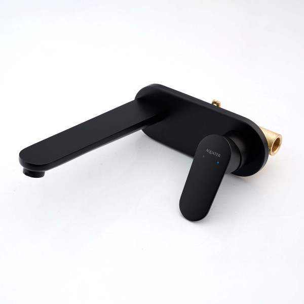 Смеители для раковины Aquatek Ника встраиваемый черный матовый (AQ1813MB) Смеители для раковины Aquatek Ника встраиваемый черный матовый (AQ1813MB)