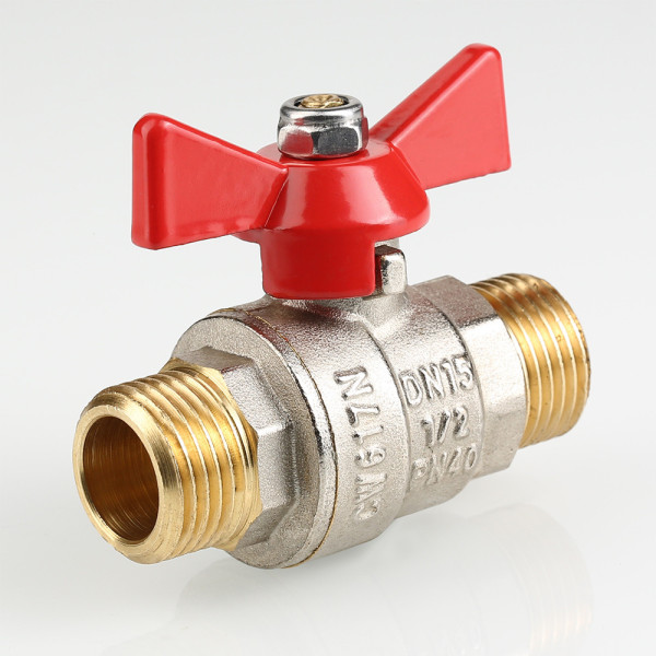 Кран 1" НН шаровый Valtec Base (красная бабочка) VT.219.N.06 Кран 1" НН шаровый Valtec Base (красная бабочка) VT.219.N.06