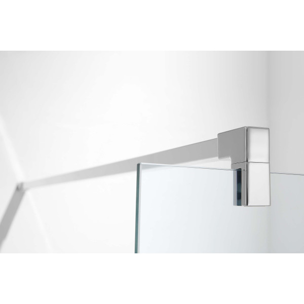 Душевая перегородка Aquatek 1100x200 стекло прозрачное, профиль Хром (AQ WIW 11020CH) Душевая перегородка Aquatek 1100x200 стекло прозрачное, профиль Хром (AQ WIW 11020CH)