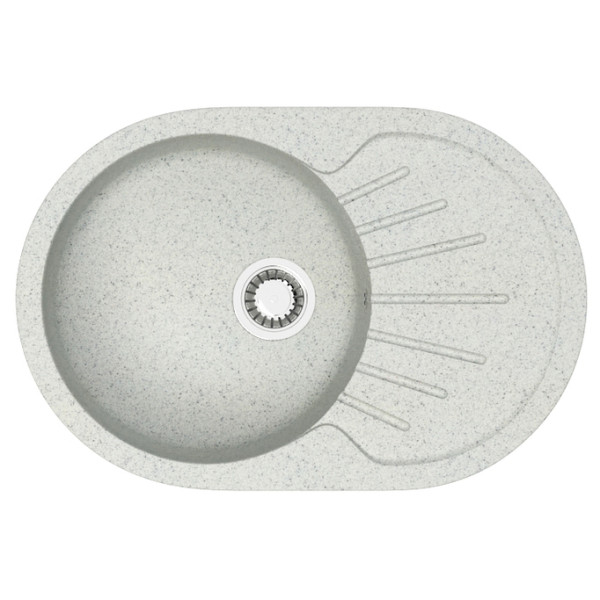 Мойка для кухни из искусственного камня Azario Flora 75x21x38 серая (CS00079916) Мойка для кухни из искусственного камня Azario Flora 75x21x38 серая (CS00079916)