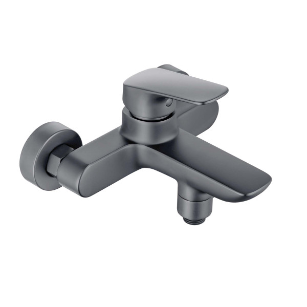 Смеситель для ваны и душа Aquatek Вега оружейная сталь (AQ1040BGM) Смеситель для ваны и душа Aquatek Вега оружейная сталь (AQ1040BGM)