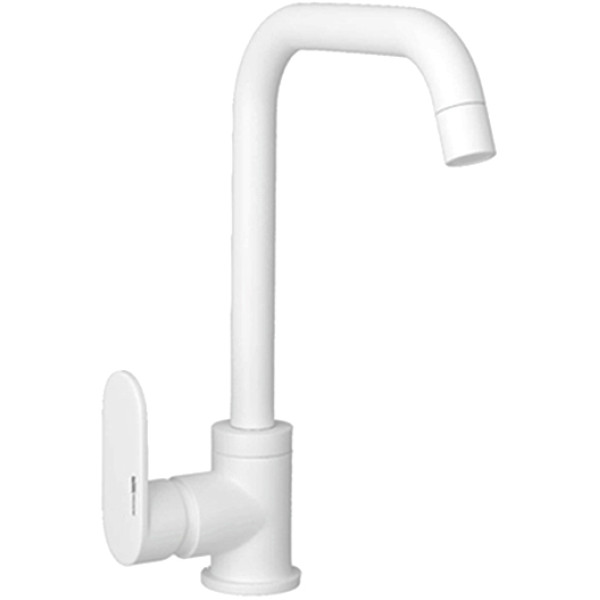 Смеситель для кухни WasserKRAFT Mindel белый матовый (8507) Смеситель для кухни WasserKRAFT Mindel белый матовый (8507)