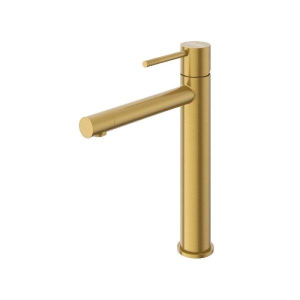 Смеситель для раковины Cezares Relax брашированное золото матовый (RELAX-LC2-BORO-W0)