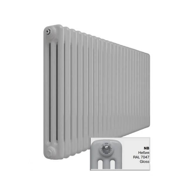 Радиатор стальной трубчатый RIFAR TUBOG 3087/18 ниж. подкл. DV1 небия (TUB 3087-18-DV1-NB)
