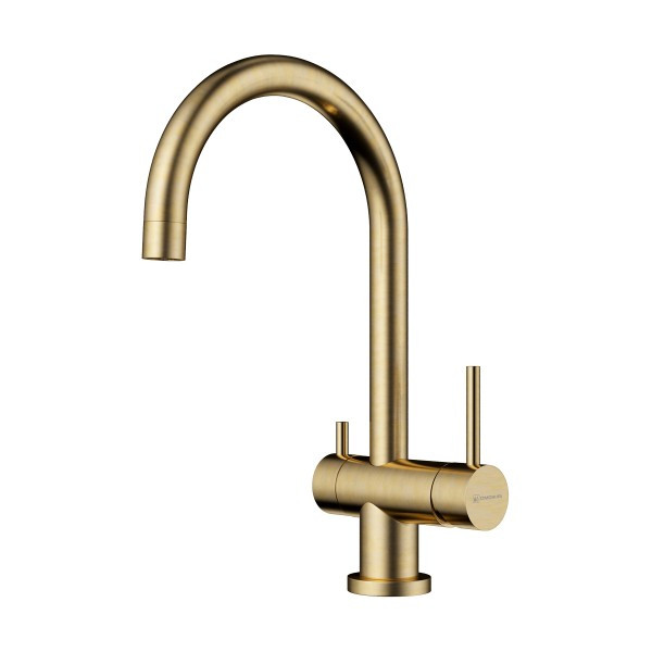 Смеситель для кухни Omoikiri Yamada-AB античная латунь (4994264)