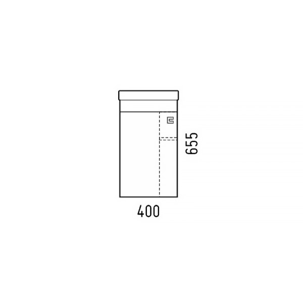 Тумба подвесная Melodia Этюд 40 (Como 40) 1 дверь белая (MFR80073WT) Тумба подвесная Melodia Этюд 40 (Como 40) 1 дверь белая (MFR80073WT)