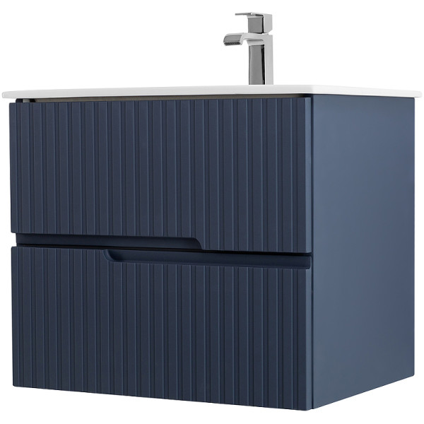 Тумба подвесная Cezares Duet 57x50 Grafito (DUET-60-2C-SO-GR-P)