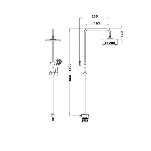 Душевой гарнитур Mofem Юниор Эво (275-0059-07) Душевой гарнитур Mofem Юниор Эво (275-0059-07)