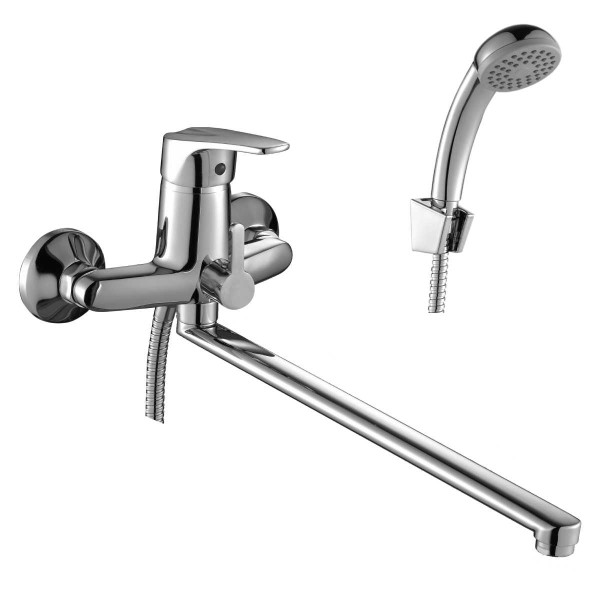 Смеситель для ванны и душа Rossinka D40-32 с душевым комплектом (D40-32) Смеситель для ванны и душа Rossinka D40-32 с душевым комплектом (D40-32)