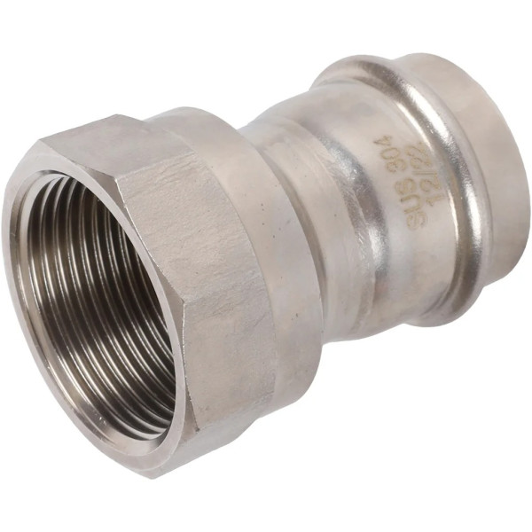 Переход 35х1 1/4"В Rommer из нержавеющей стали (пресс) (RSS-0022-035114) Переход 35х1 1/4"В Rommer из нержавеющей стали (пресс) (RSS-0022-035114)